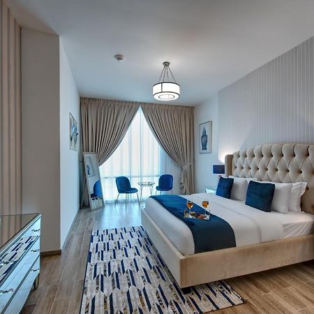 Durrani Homes - Lux 1Br At Al Habtoor Amna Tower Dubai Dış mekan fotoğraf