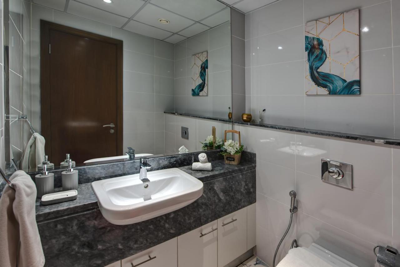 Durrani Homes - Lux 1Br At Al Habtoor Amna Tower Dubai Dış mekan fotoğraf