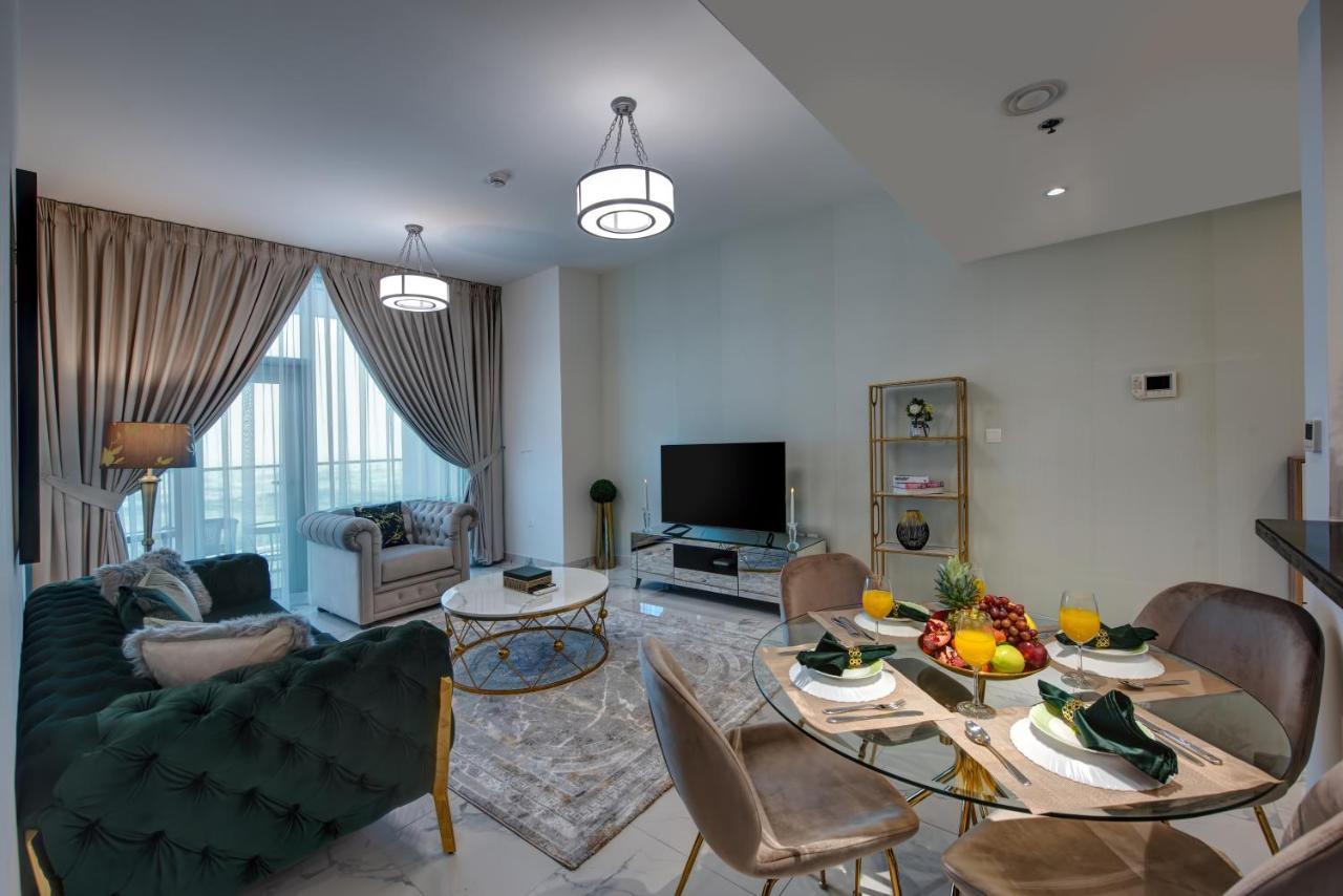 Durrani Homes - Lux 1Br At Al Habtoor Amna Tower Dubai Dış mekan fotoğraf