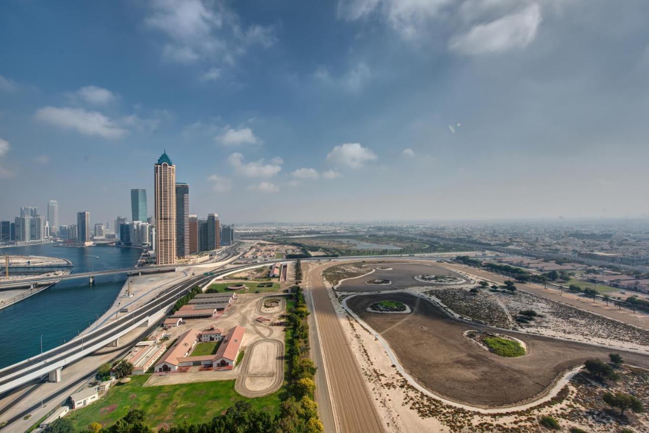 Durrani Homes - Lux 1Br At Al Habtoor Amna Tower Dubai Dış mekan fotoğraf