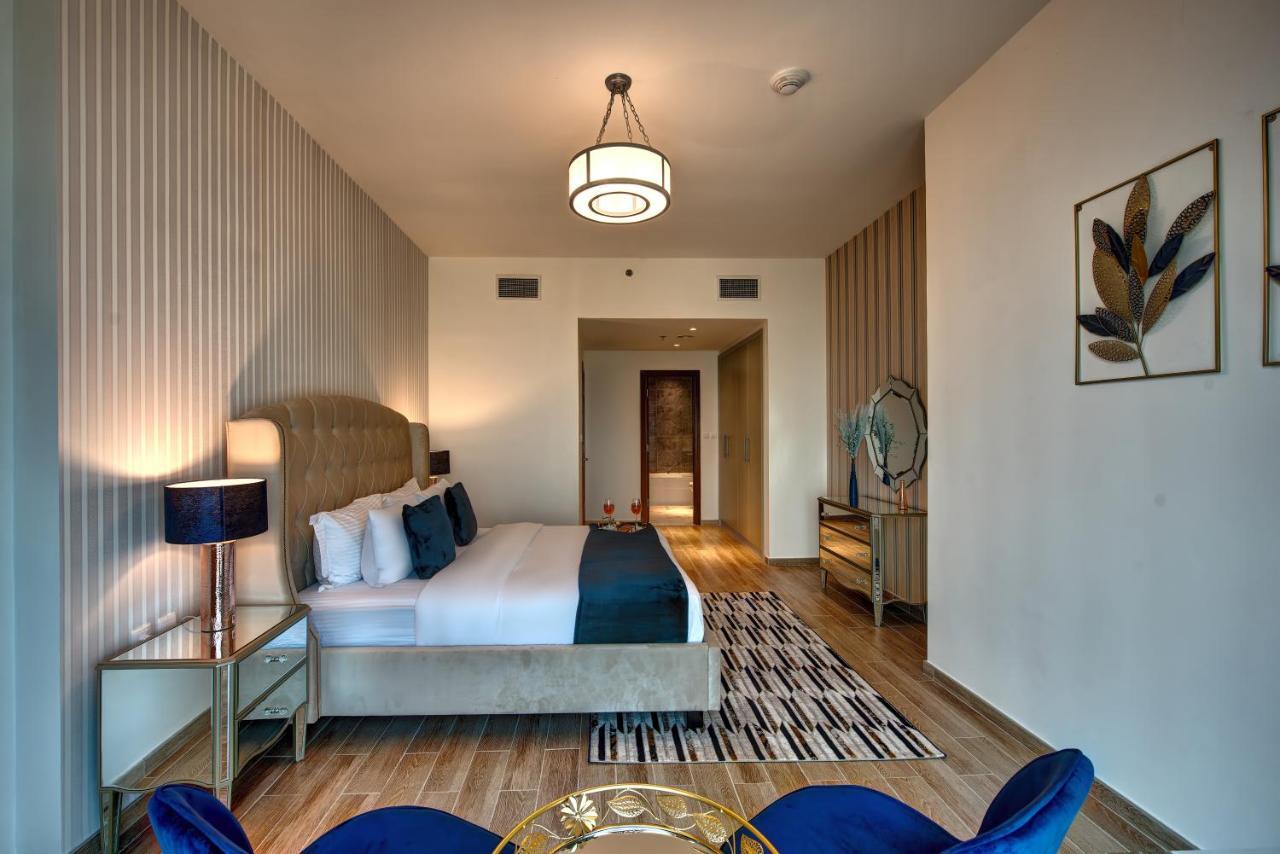 Durrani Homes - Lux 1Br At Al Habtoor Amna Tower Dubai Dış mekan fotoğraf